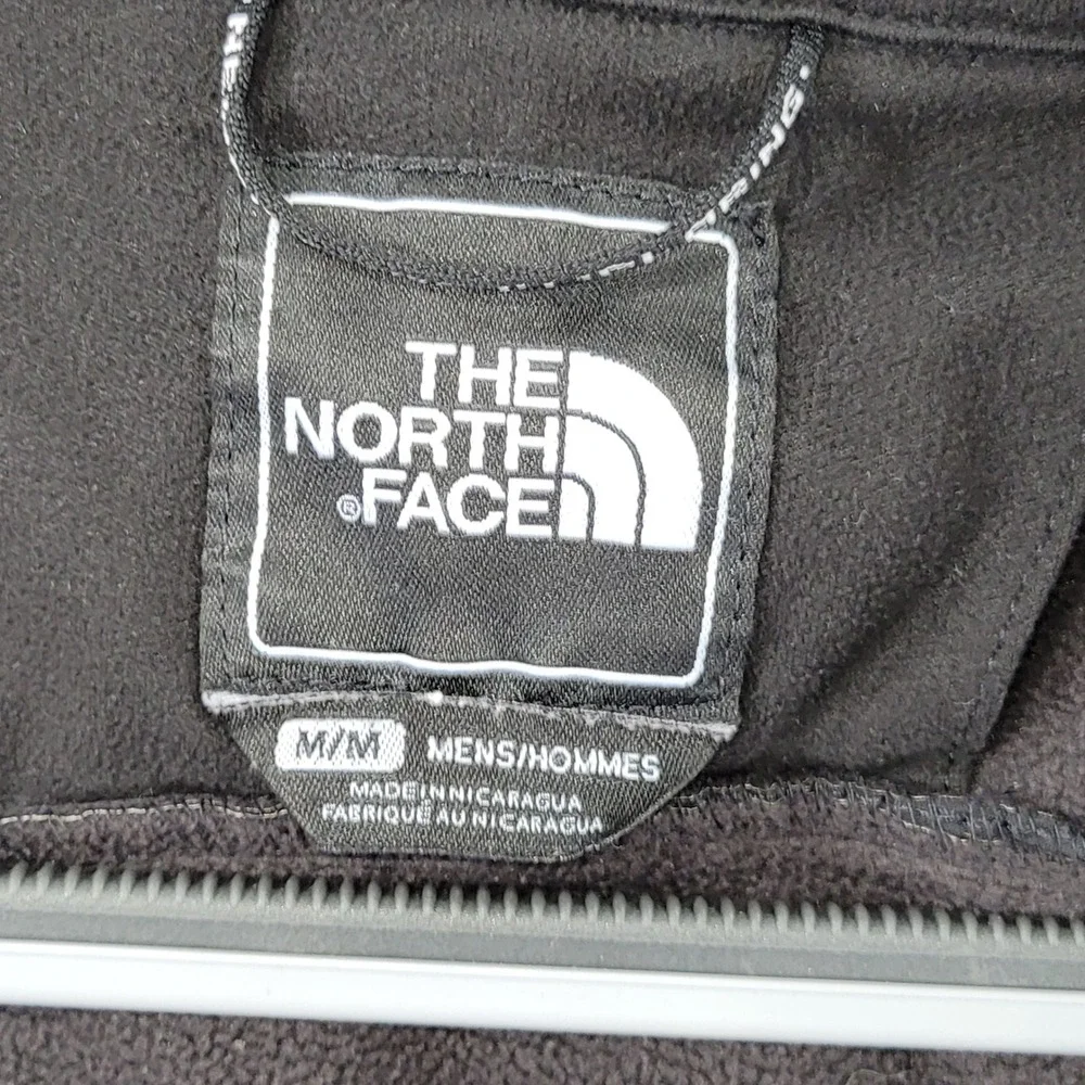 The North Face Apex Bionic Softshell Jacket Mens Medium Black Full Zip Windproof
